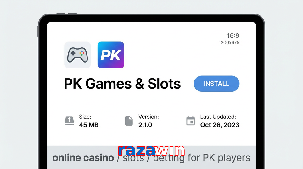 Game list for Razawin gameapk section